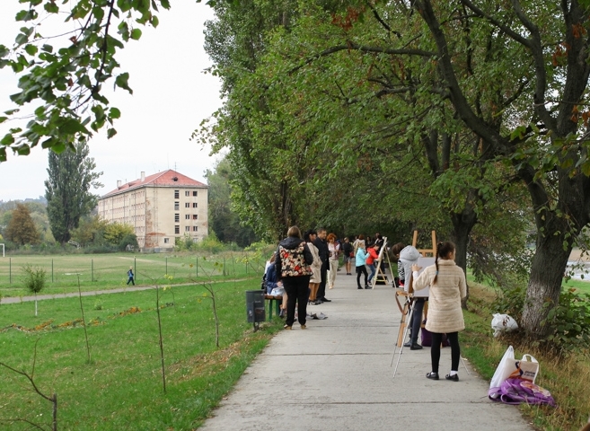 В Ужгороді створили найдовшу в країні алею з художніх робіт - фото 2