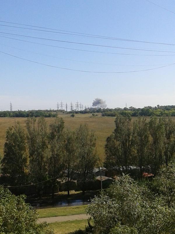 У Донецьку після прибуття гумконвою з Росії стався вибух (ФОТО) - фото 2