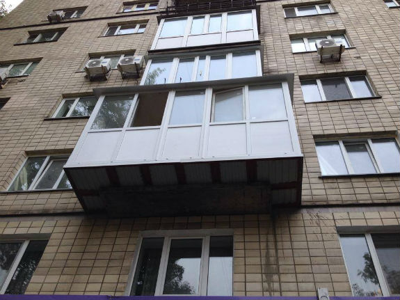 Кияни розширюють квартири за рахунок балконів  - фото 1