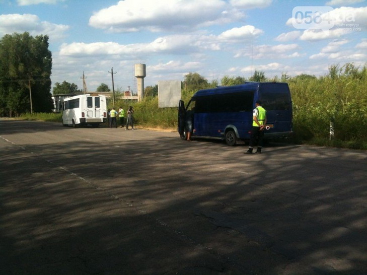 У Кривому Розі старі даішники ловили автобуси з курортниками - фото 1