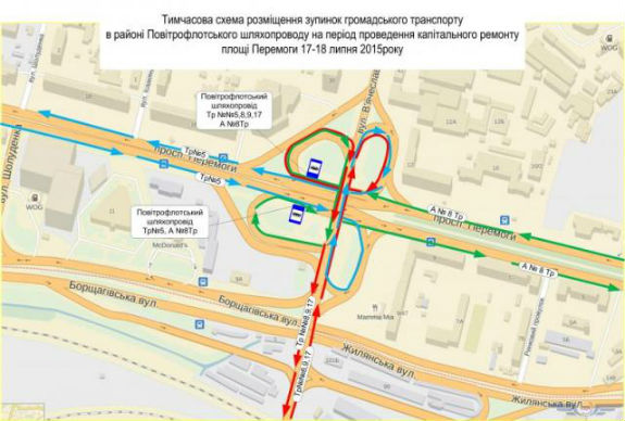 У Києві перекриють рух тролейбусів (СХЕМА) - фото 2