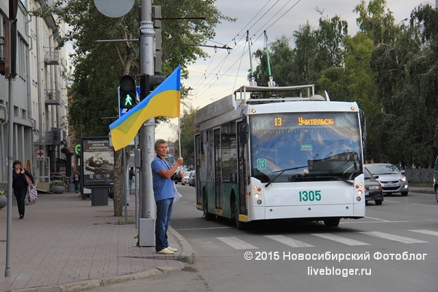Як Новосибірськ вітав Україну з Днем незалежності (ФОТО, ВІДЕО) - фото 7