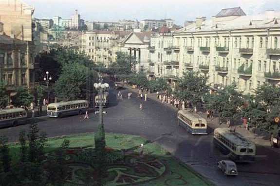 Як площа Льва Толстого у Києві виглядала 60 років тому - фото 1
