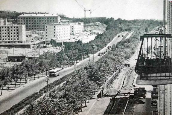 Як 60 років тому будували бульвар Дружби народів  - фото 1