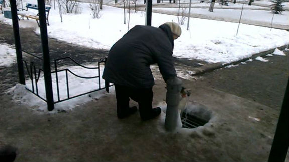 У Києві замерзли бювети  - фото 1