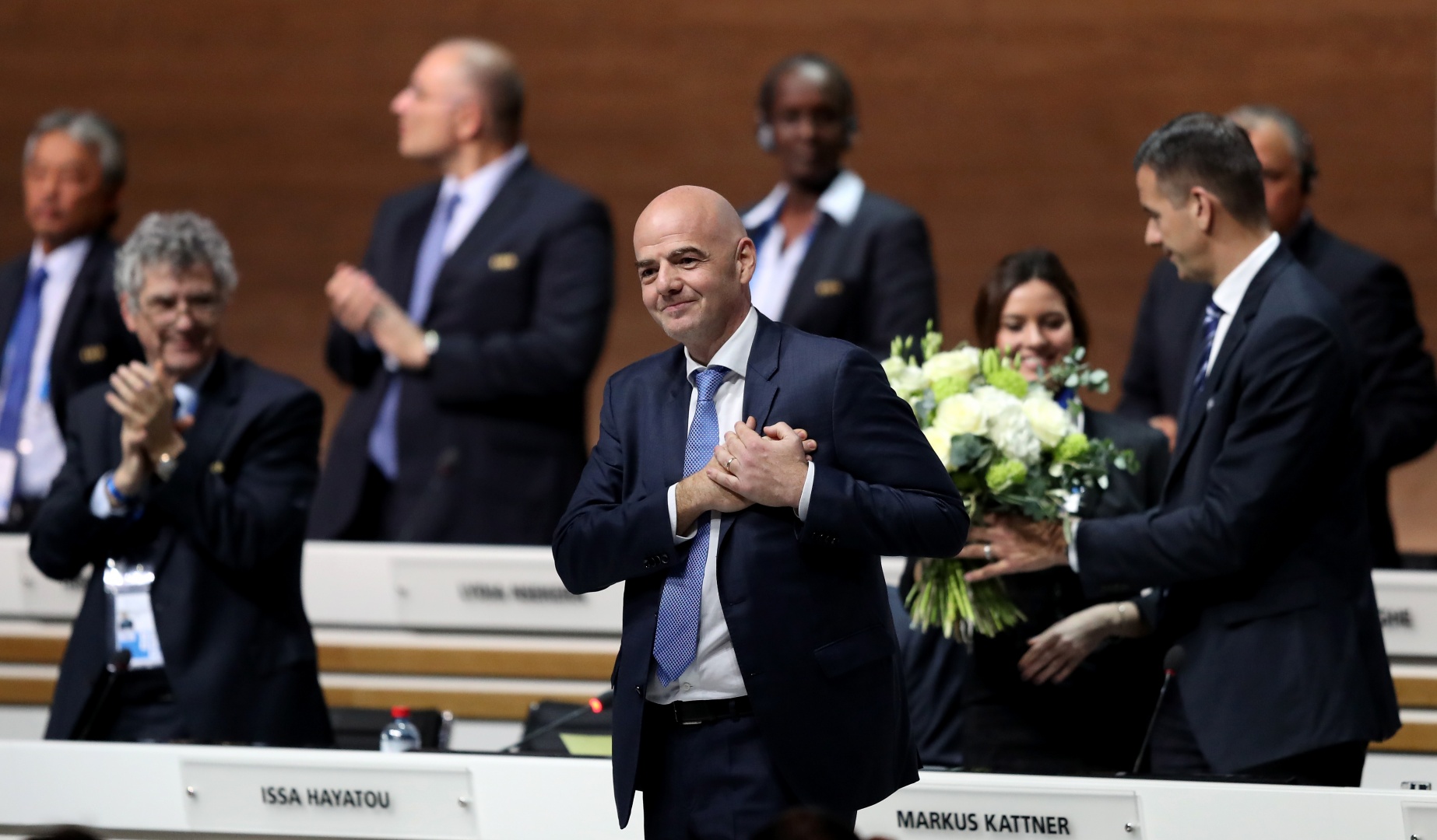 Перші фото нового президента ФІФА - фото 1
