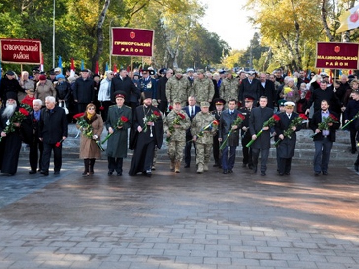 В Одесі відзначили 71-у річницю визволення України від фашистів - фото 1