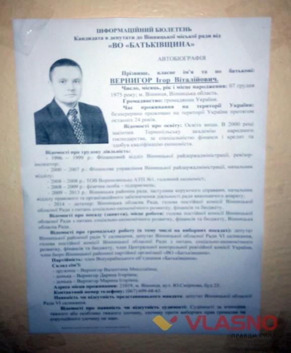 Ще два випадки агітації в день виборів зафіксували у Вінниці - фото 2