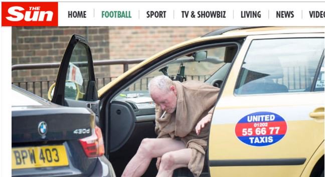 Легенда збірної Англії їздить в таксі без спідньої білизни - фото 1