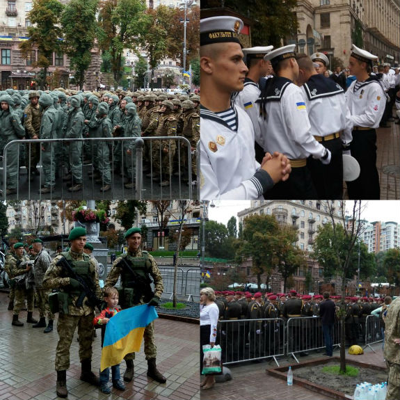 Україна святкує 25-річчя Незалежності: військовий парад у Києві (ТРАНСЛЯЦІЯ) - фото 1