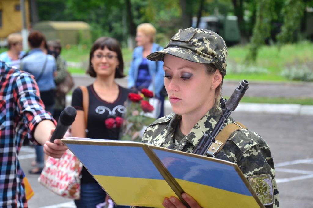 У Сумах мобілізовані склали присягу на вірність українському народові - фото 3