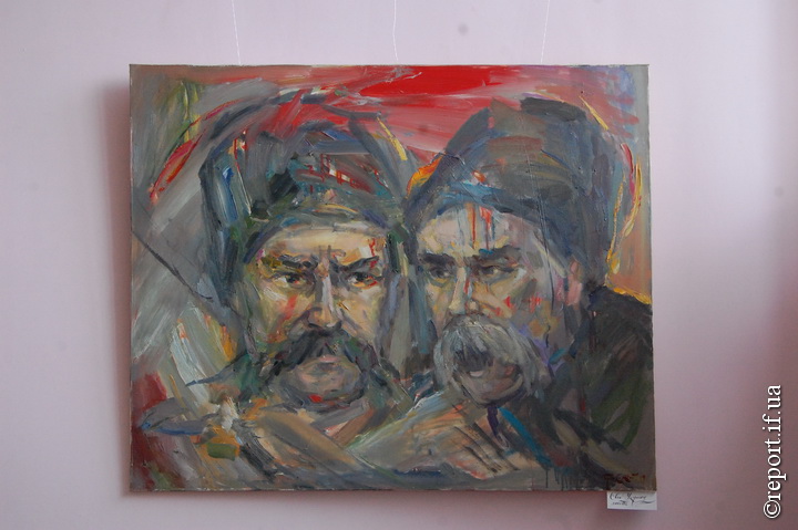У Франківську відомий український художник показав своїх Шевченків - фото 1