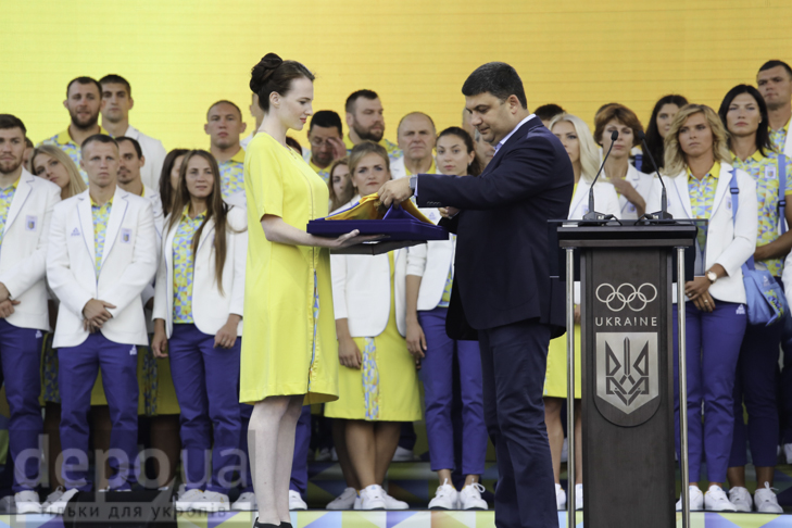 Як українських олімпійців проводжали до Бразилії - фото 10