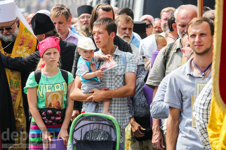 Як УПЦ МП хрестило Русь на Володимирській гірці - фото 8