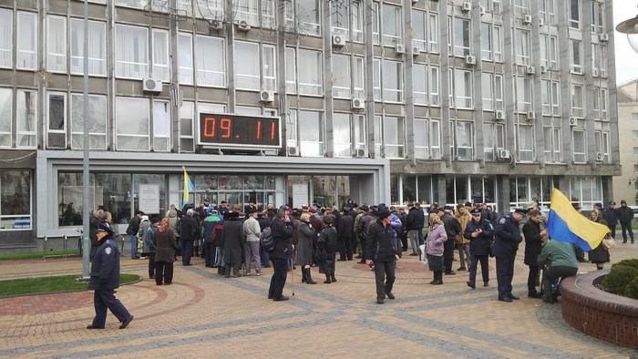 Щербаківська розпочала останній передвиборчий тиждень з мітингу під міськрадою - фото 3