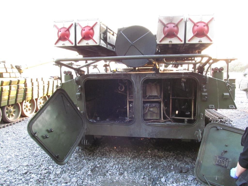 У Торезі на танкових змаганнях бойовиків вибухнула "Стріла-10" (ФОТО) - фото 1