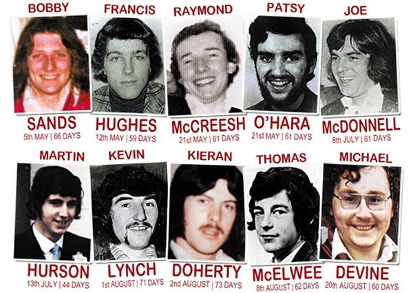 Десятеро ірландців, які загинули в результаті голодування