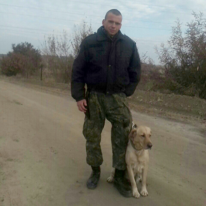 Дніпропетровська собака Ніколь знайшла гранати у бійця АТО - фото 1