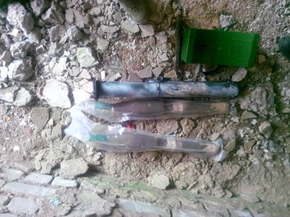 На Луганщині СБУ виявила схованку з тротилом та протипіхотними мінами - фото 1