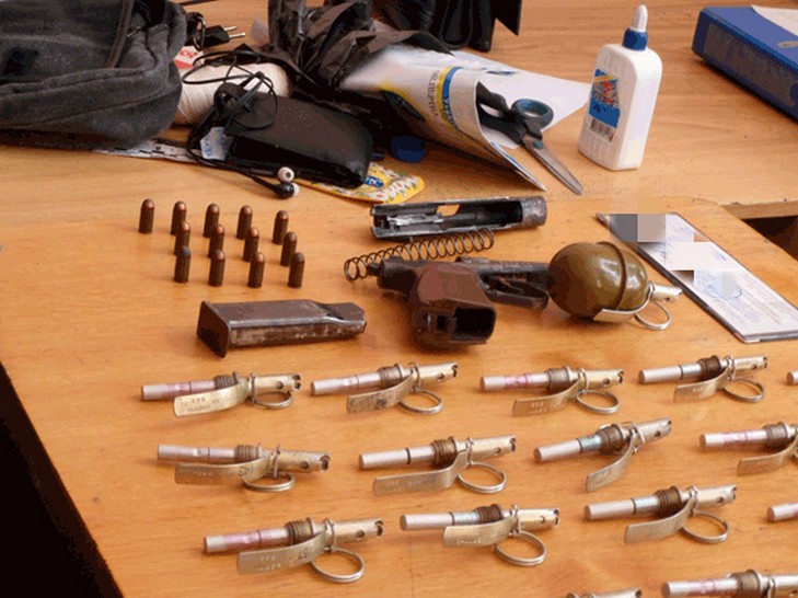 На Одещині затримали "АТОшника" з 21-ю гранатою та пістолетом - фото 1