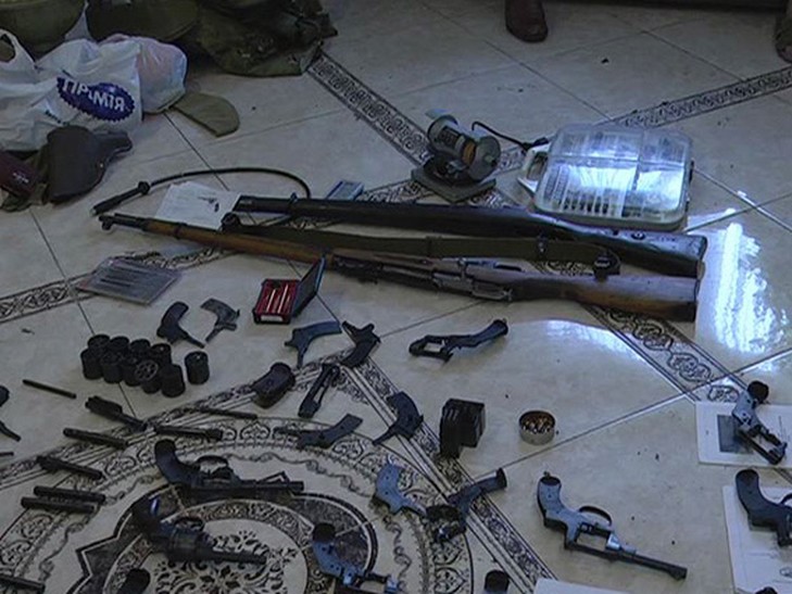 Правоохоронці в Одесі вилучили в чоловіка арсенал зброї - фото 1