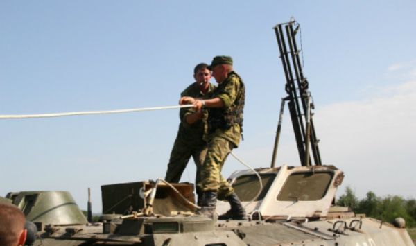 На Луганщині терористи провели випробування нової установки УР-07 "Змій Горинич" (ФОТО) - фото 1