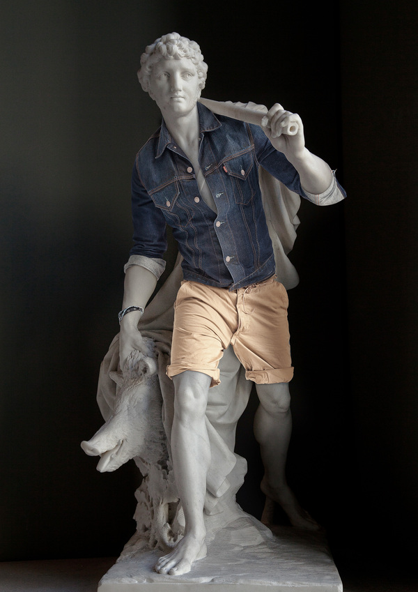 Старовинні скульптури Лувру перетворили на хіпстерів (ФОТО) - фото 6