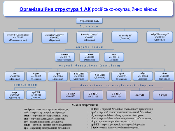 Структура гібридної армії "Новоросії" (ІНФОГРАФІКА) - фото 1
