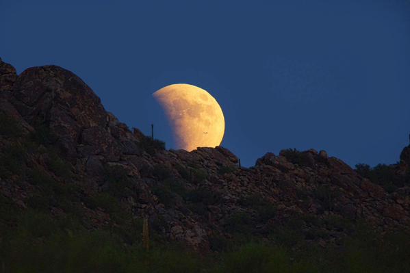 Жителі Землі вночі милувалися "Кривавим Місяцем" (ФОТО) - фото 3