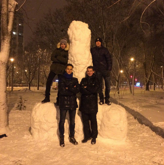 Харків після заметілі здивувала велика кількість снігових скільптур - фото 18