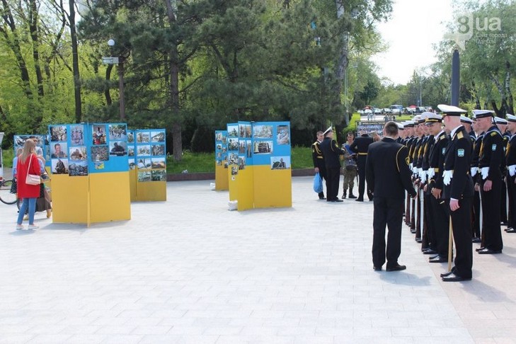 Сьогодні на Алеї Слави в Одесі вшанували загиблих "АТОшників" - фото 1