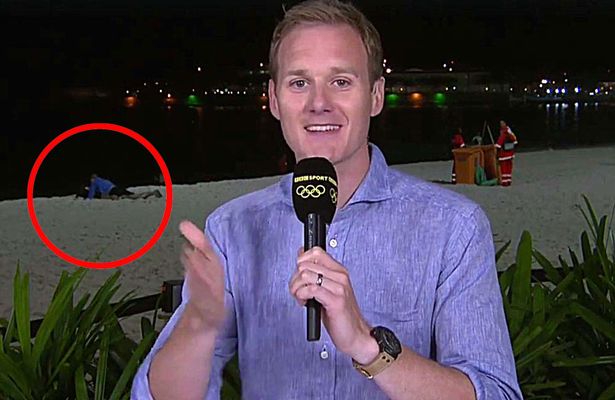 У прямий ефір BBC з Ріо потрапила пара, що займається сексом на пляжі - фото 1