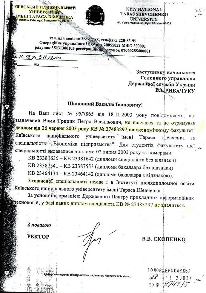 Заступник голови Закарпатської облради має фальшивий диплом  - фото 1
