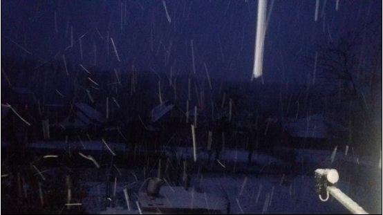 На Донеччині випав перший сніг (ФОТО) - фото 1
