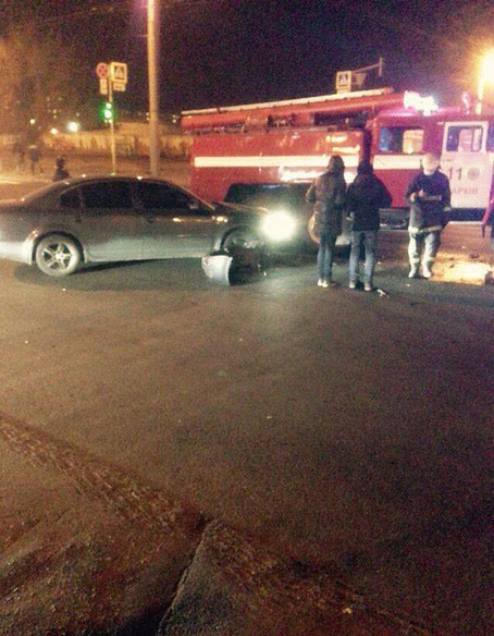 У Харкові пожежне авто потрапило в ДТП - фото 1