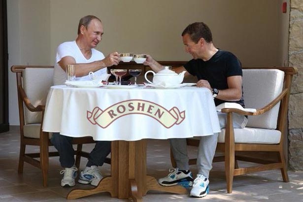 Як соцмережі сміються над тренуванням Путіна і Медведєва (ФОТОЖАБИ) - фото 1