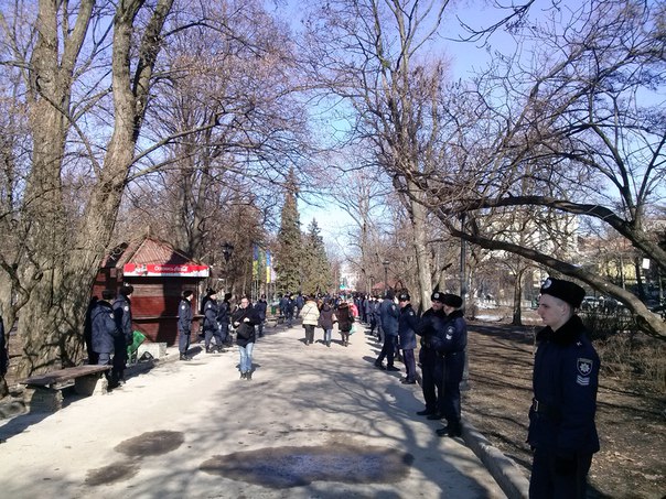 У Харкові роковини Майдану проходять за безпрецедентних заходів безпеки - фото 1