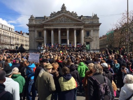 У Брюсселі проходить масовий "марш проти терору" - фото 1