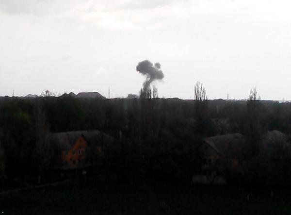 В Донецьку на базі бойовиків стався сильний вибух (ФОТО) - фото 1