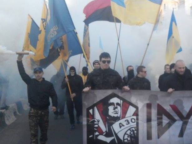 В Одесі розпочався марш громадянського корпусу "Азов" - фото 6