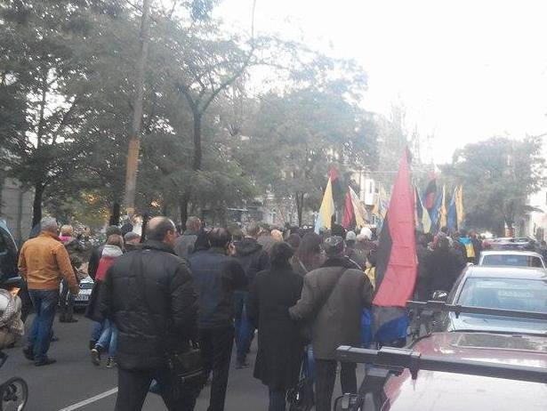 В Одесі розпочався марш громадянського корпусу "Азов" - фото 8