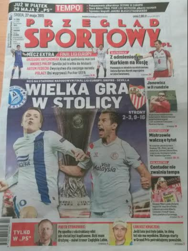 Польська газета перед "великою грою" так хвалила Коноплянку, що переплутала його з Ротанем (ФОТО) - фото 1