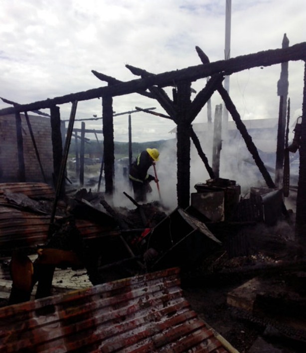 Рятувальники показали наслідки пожежі на закарпатській базі відпочинку - фото 1