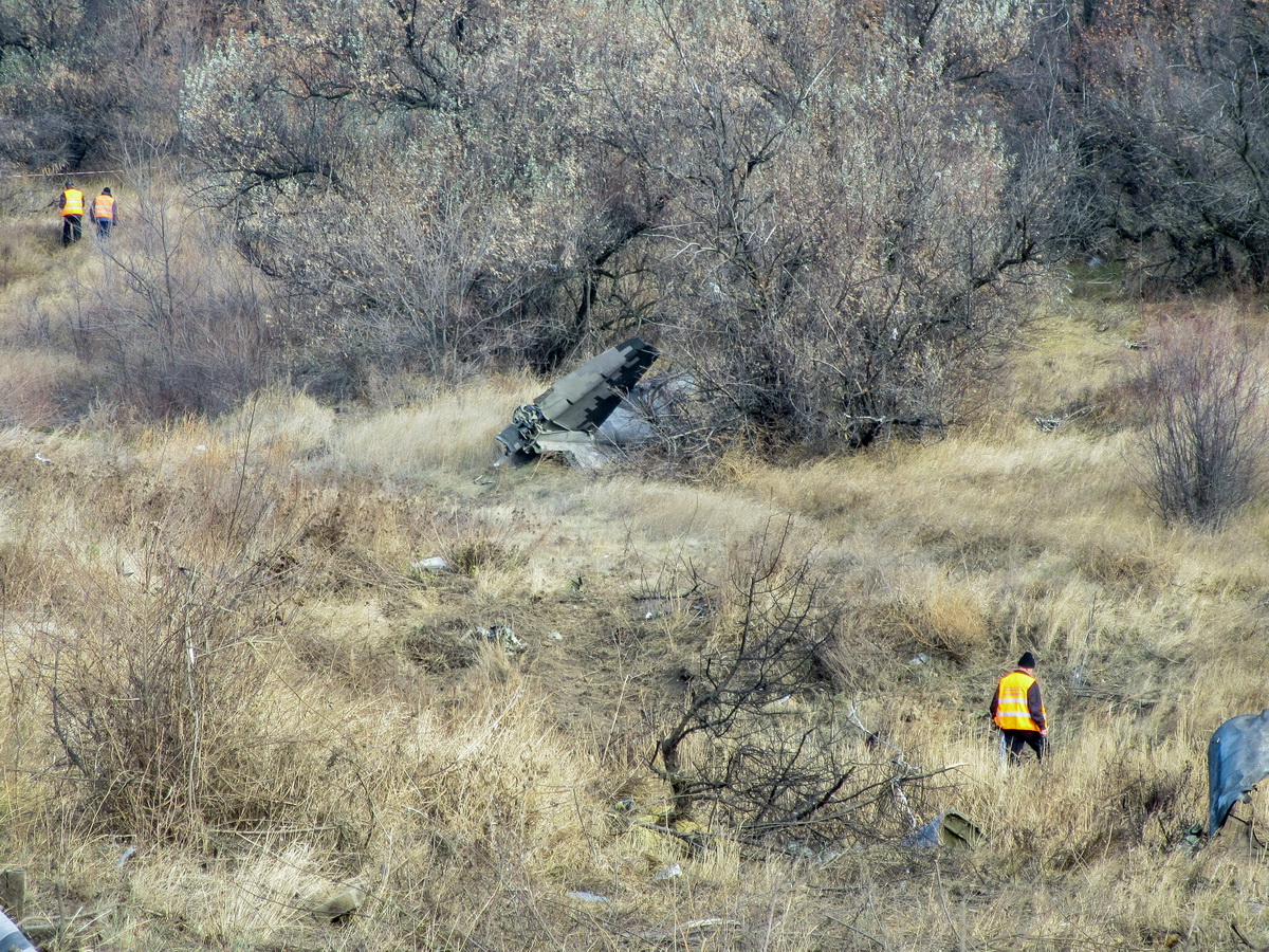 З'явилися фото з місця падіння літака СУ-25 під Запоріжжям - фото 5