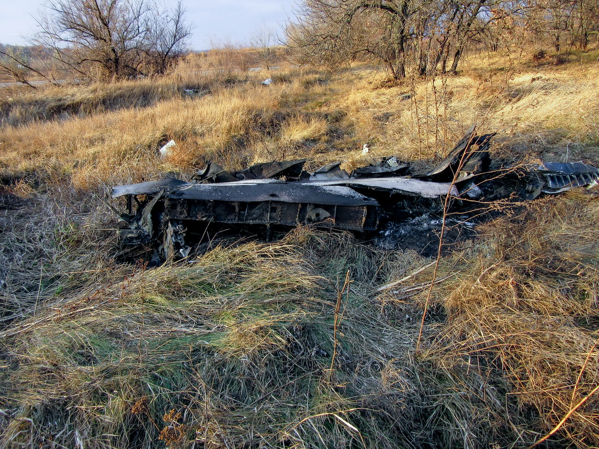 З'явилися фото з місця падіння літака СУ-25 під Запоріжжям - фото 13