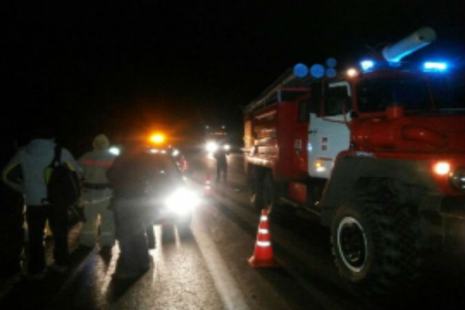 На Росії перекинувся ще один автобус "Москва- Донецьк": є постраждалі (ФОТО) - фото 1