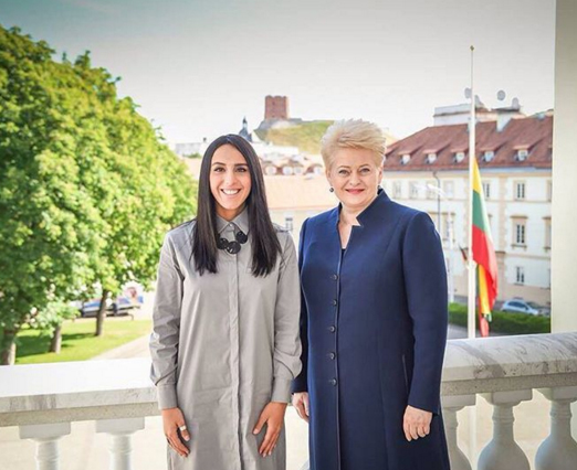 Джамала у Вільнюсі зустрілась з президентом Литви - фото 1