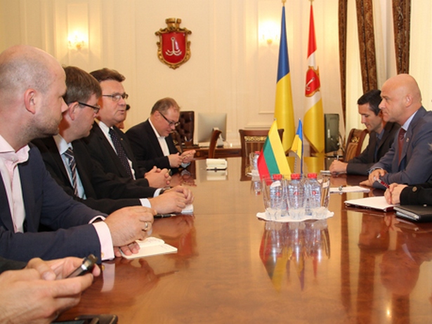Мер Одеси зустрівся з міністром закордонних справ Литви - фото 2