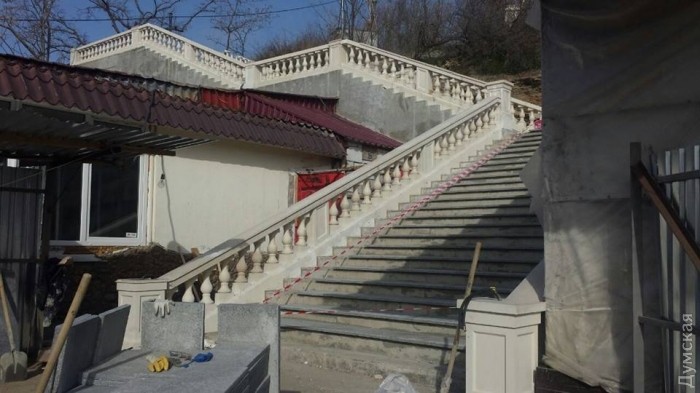Одеська Аркадія готується до нового сезону: закінчується реставрація старовинних сходів - фото 3