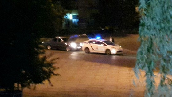 Авто поліції Львова потрапило у ДТП - фото 1